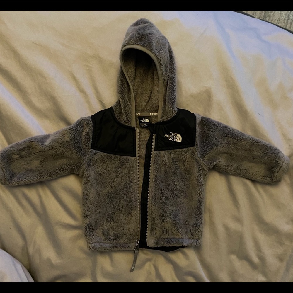 North Face infant fleece hoodie